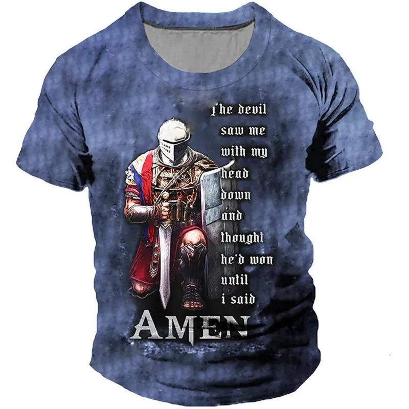 2026 New Vintage Men s T-shirts Knights Templar Print For Men Summer Oversized Tops Short Sleeve Tees Casual O-Neck Men Clothin XL
2026 New Vintage Men s T-shirts Knights Templar Print For Men Summer Oversized Tops Short Sleeve Tees Casual O-Neck Men Clothin XL