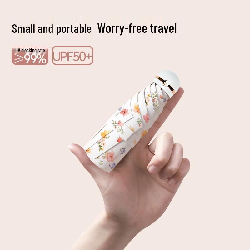 Red Leaf Floral Print Five-Fold UV Protection Umbrella
Red Leaf Floral Print Five-Fold UV Protection Umbrella