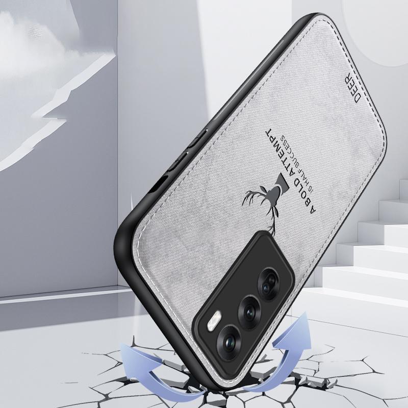 For Oppo Reno12 Pro 5G (Global) Case Deer Pattern Leather+PC+TPU Phone Cover Black
For Oppo Reno12 Pro 5G (Global) Case Deer Pattern Leather+PC+TPU Phone Cover Black