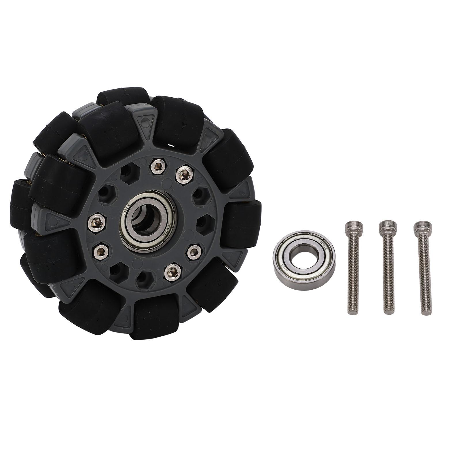 100мм Робот Всеспрямоване Колесо з Центральним Підшипником Заміна Колеса Робота для Робота-Автомобіля
100мм Робот Всеспрямоване Колесо з Центральним Підшипником Заміна Колеса Робота для Робота-Автомобіля