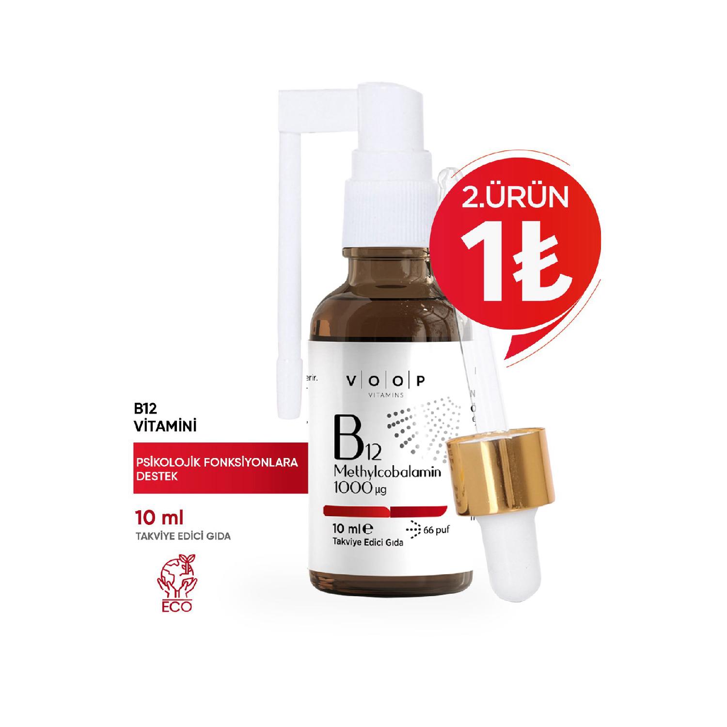 Vitamin B12 Methylcobalamine | 1000 g (micro Gram) Spray -dash - 10 Ml
Vitamin B12 Methylcobalamine | 1000 g (micro Gram) Spray -dash - 10 Ml