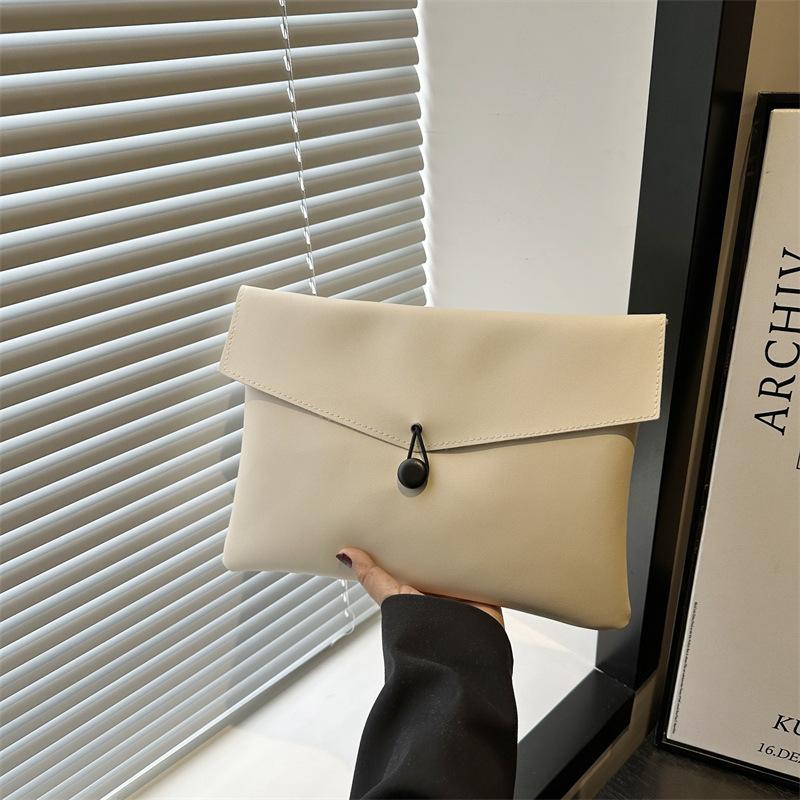 Городская сумка-клатч для деловых женщин, однотонная, универсальная, повседневная, простая, портфель, сумка для документов, премиальное ощущение белый
Городская сумка-клатч для деловых женщин, однотонная, универсальная, повседневная, простая, портфель, сумка для документов, премиальное ощущение белый