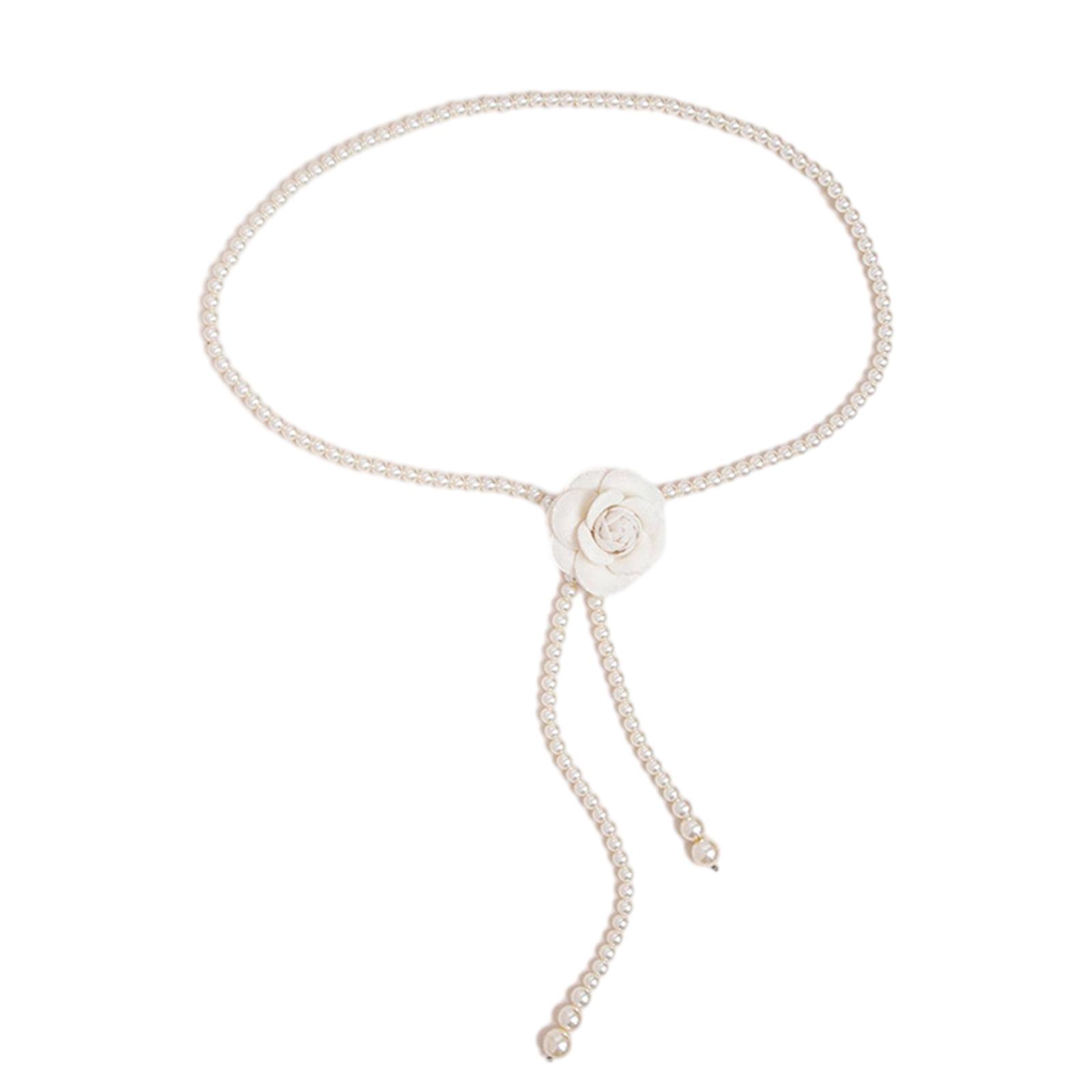 Pearl Waist Chain Belt Flower Waist Chain Women Camellia Waist Belt For Dress Belly Chain For Jeans Sash Belt Chain белый
Pearl Waist Chain Belt Flower Waist Chain Women Camellia Waist Belt For Dress Belly Chain For Jeans Sash Belt Chain белый