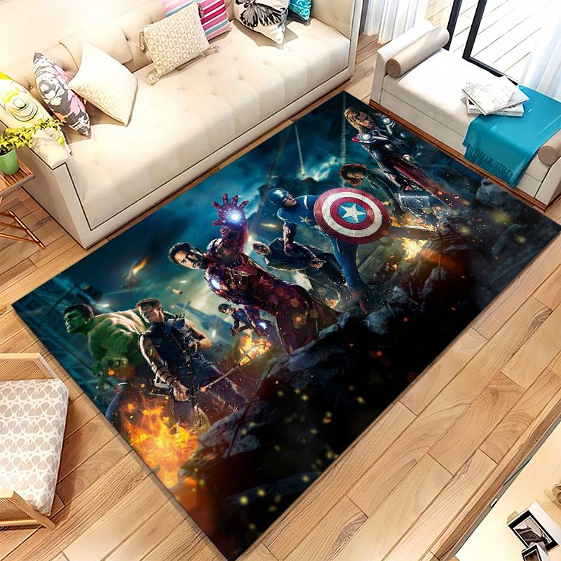 Marvel Avengers Spider Man Cartoon Living Room Non-Slip Area Rug Soft Carpet for Bedroom Kids Playroom Sofa,Home Decor Doormat 40x60cm
Marvel Avengers Spider Man Cartoon Living Room Non-Slip Area Rug Soft Carpet for Bedroom Kids Playroom Sofa,Home Decor Doormat 40x60cm