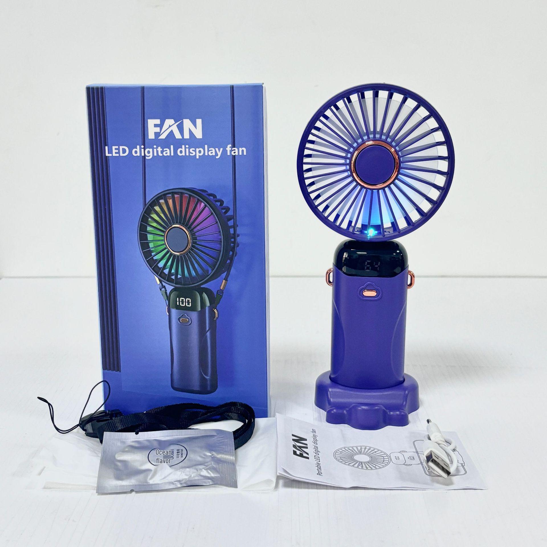 Seven-Color Digital Display Foldable Phone Holder with Long-Lasting Battery & Six-Speed Mini Fan 195 x 90 x 46 mm
Seven-Color Digital Display Foldable Phone Holder with Long-Lasting Battery & Six-Speed Mini Fan 195 x 90 x 46 mm