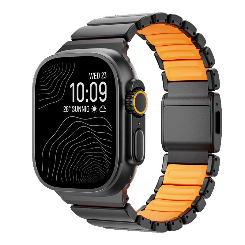 Титановий металевий ремінець для Apple Watch Ultra 3 11 10 9 8 7 SE Силіконовий магнітний браслет Ремінець iWatch 42мм 44 45мм 46мм 49мм 2028 (S10 11)46mm&Steel Material
Титановий металевий ремінець для Apple Watch Ultra 3 11 10 9 8 7 SE Силіконовий магнітний браслет Ремінець iWatch 42мм 44 45мм 46мм 49мм 2028 (S10 11)46mm&Steel Material