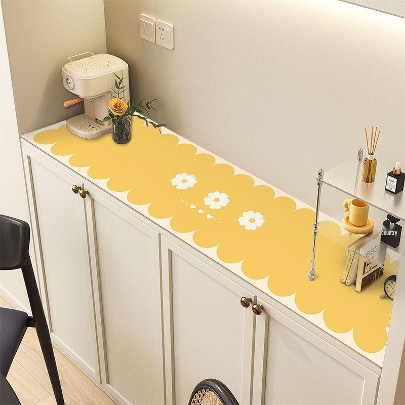 Waterproof PVC Countertop Mat for Dining Hallway: Oil-Proof, Wipeable, No Wash Needed, Ideal for TV & Shoe Cabinets. 20x40 cm (Small Size)
Waterproof PVC Countertop Mat for Dining Hallway: Oil-Proof, Wipeable, No Wash Needed, Ideal for TV & Shoe Cabinets. 20x40 cm (Small Size)