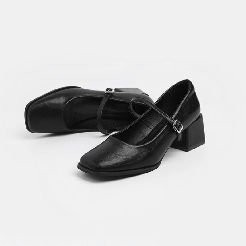 Suding Shu Комфортные ретро туфли на среднем каблуке с квадратным носком и неглубоким вырезом, женские универсальные модные туфли на толстом каблуке с ремешком Мэри Джейн 40 чёрный
Suding Shu Комфортные ретро туфли на среднем каблуке с квадратным носком и неглубоким вырезом, женские универсальные модные туфли на толстом каблуке с ремешком Мэри Джейн 40 чёрный