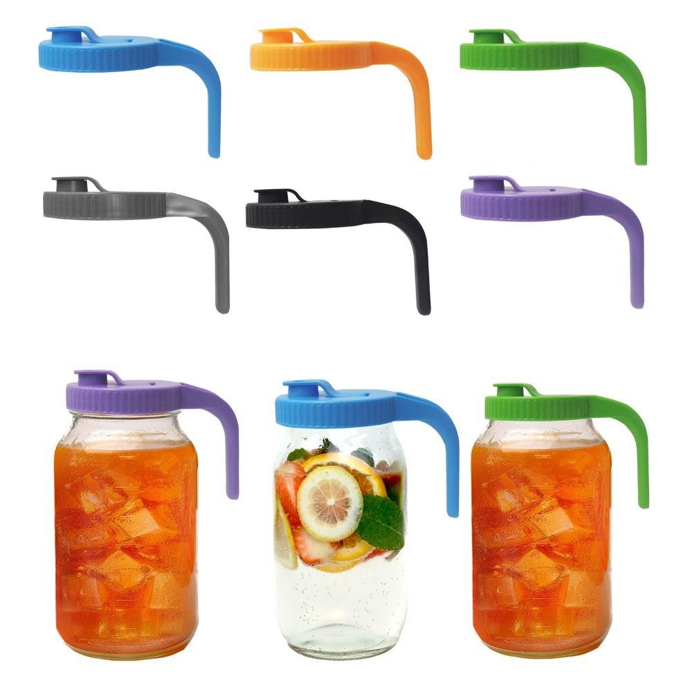 Reusable Mason Jar Wide Mouth with Handle Seal Bottle Cover 86mm Mason Jar Lids Airtight Seal
Reusable Mason Jar Wide Mouth with Handle Seal Bottle Cover 86mm Mason Jar Lids Airtight Seal