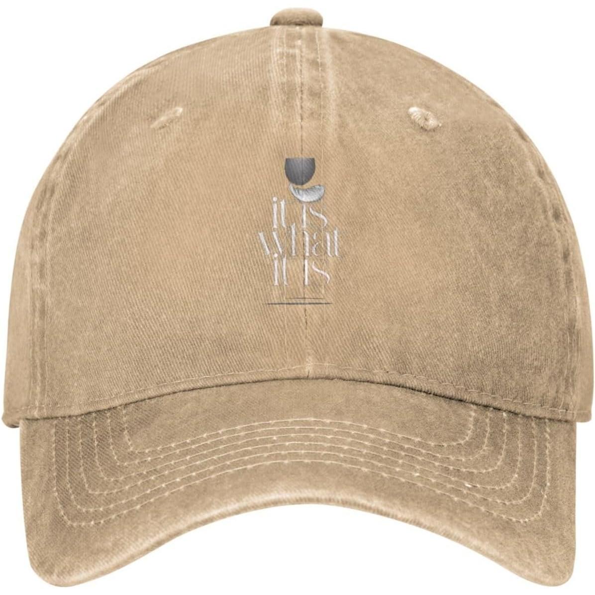 It Is What It Is Graphic Washed Cotton Baseball Cap Casual Adjustable Hat Adult Can Be Adjusted
It Is What It Is Graphic Washed Cotton Baseball Cap Casual Adjustable Hat Adult Can Be Adjusted