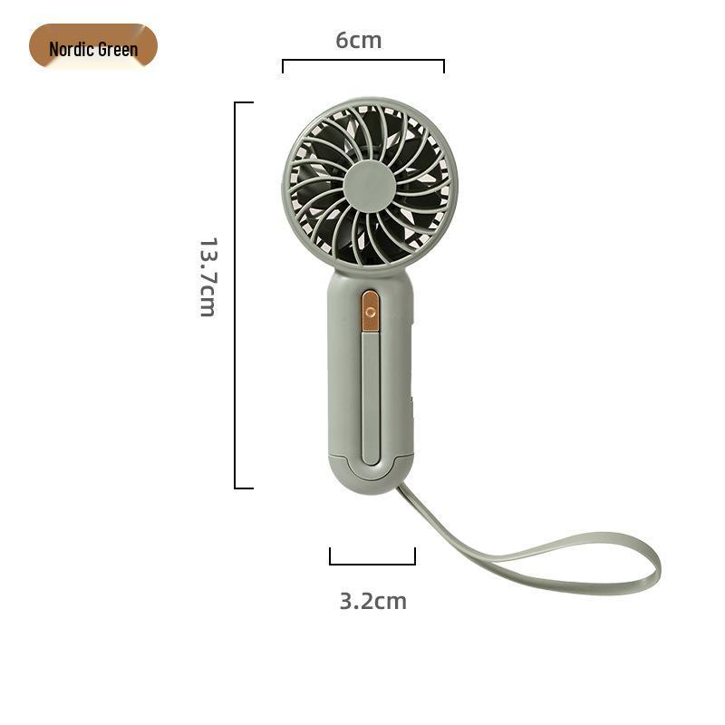 Rechargeable Mini Handheld Fan with USB and Lanyard - Portable for Dormitory or Outdoor Use 500mAh Lithium Battery
Rechargeable Mini Handheld Fan with USB and Lanyard - Portable for Dormitory or Outdoor Use 500mAh Lithium Battery