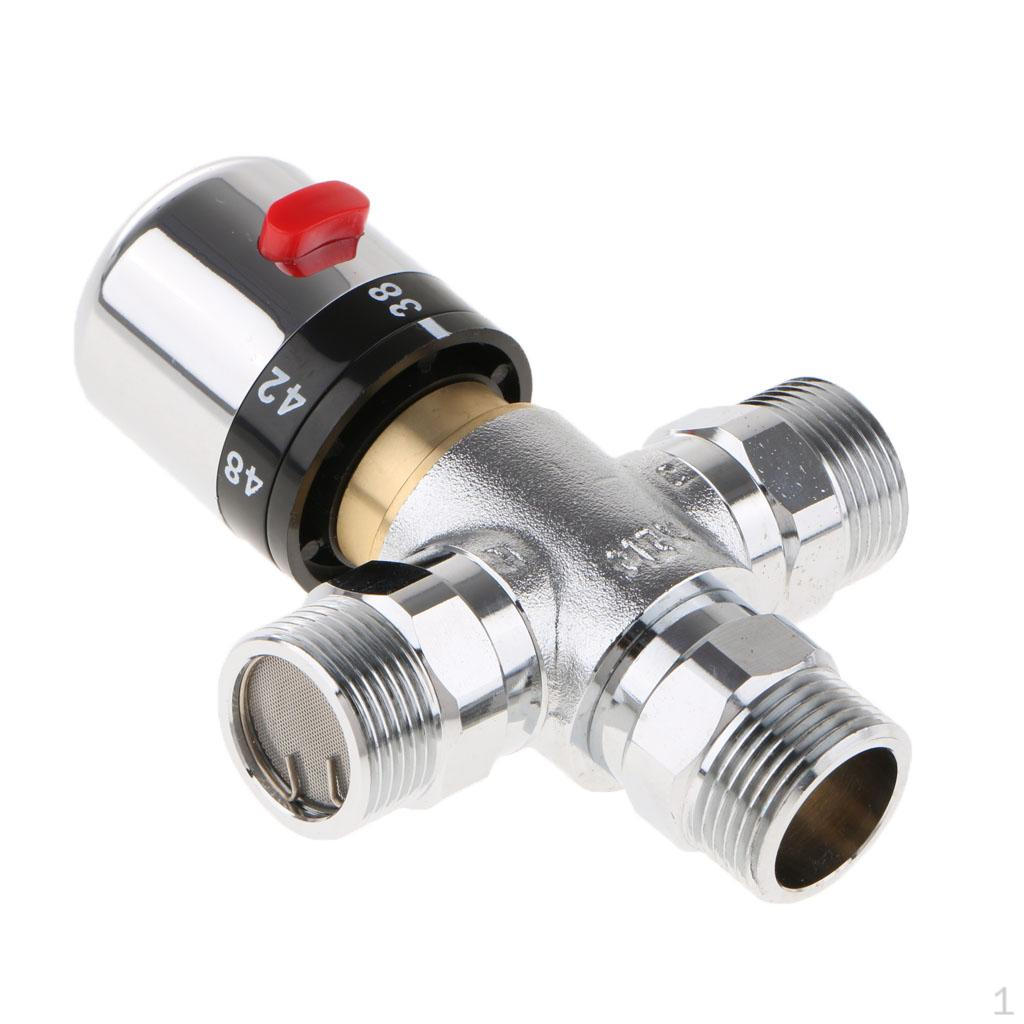 3/4 DN20 Thermostatic Mixing Valve Temperature Control,
3/4 DN20 Thermostatic Mixing Valve Temperature Control,