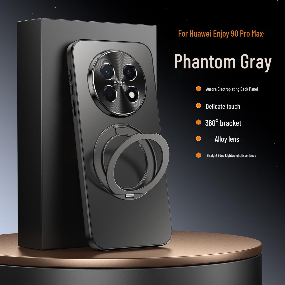 Huawei Enjoy 90 Pro Max Case: Rotating Bracket, Electroplated, Full Coverage, Drop-Proof Huawei Enjoy 90Plus
Huawei Enjoy 90 Pro Max Case: Rotating Bracket, Electroplated, Full Coverage, Drop-Proof Huawei Enjoy 90Plus