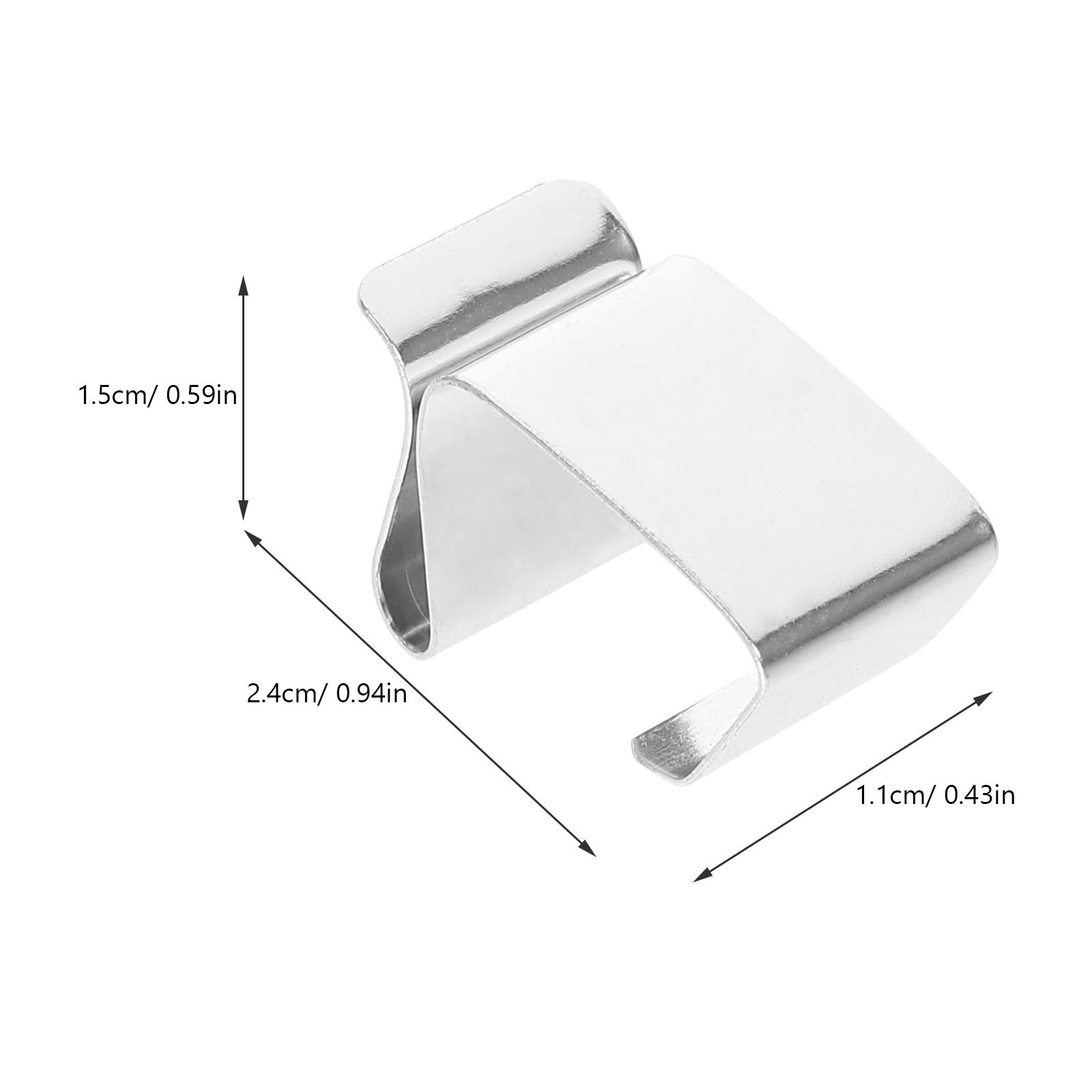 50Pcs Christmas Light Clip Metal Gutter Clip Outdoor Light Hangers Waterproof Rust-Resistant for LED Lights Gutter Clips 2.4X1.5X1.1CM
50Pcs Christmas Light Clip Metal Gutter Clip Outdoor Light Hangers Waterproof Rust-Resistant for LED Lights Gutter Clips 2.4X1.5X1.1CM