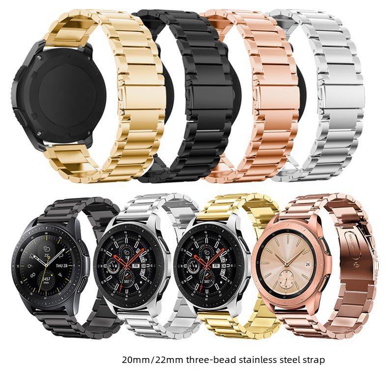 Ремешок из нержавеющей стали с тремя звеньями для Samsung Galaxy Watch 42 мм/46 мм 22mm
Ремешок из нержавеющей стали с тремя звеньями для Samsung Galaxy Watch 42 мм/46 мм 22mm