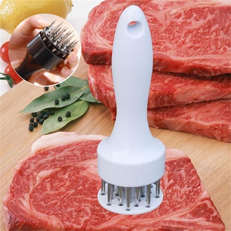 Инструмент для размягчения мяса, игла из нержавеющей стали, ультра острые 24 лезвия, инструмент для размягчения говядины, куриного стейка, телятины, свинины
Инструмент для размягчения мяса, игла из нержавеющей стали, ультра острые 24 лезвия, инструмент для размягчения говядины, куриного стейка, телятины, свинины