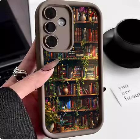 Flowery Bookshelf Painting Soft Case For Samsung Galaxy S25 S24 S23 S22 Ultra S21 Plus S20 FE A15 A55 A54 A35 Shockproof Cover Samsung S21
Flowery Bookshelf Painting Soft Case For Samsung Galaxy S25 S24 S23 S22 Ultra S21 Plus S20 FE A15 A55 A54 A35 Shockproof Cover Samsung S21