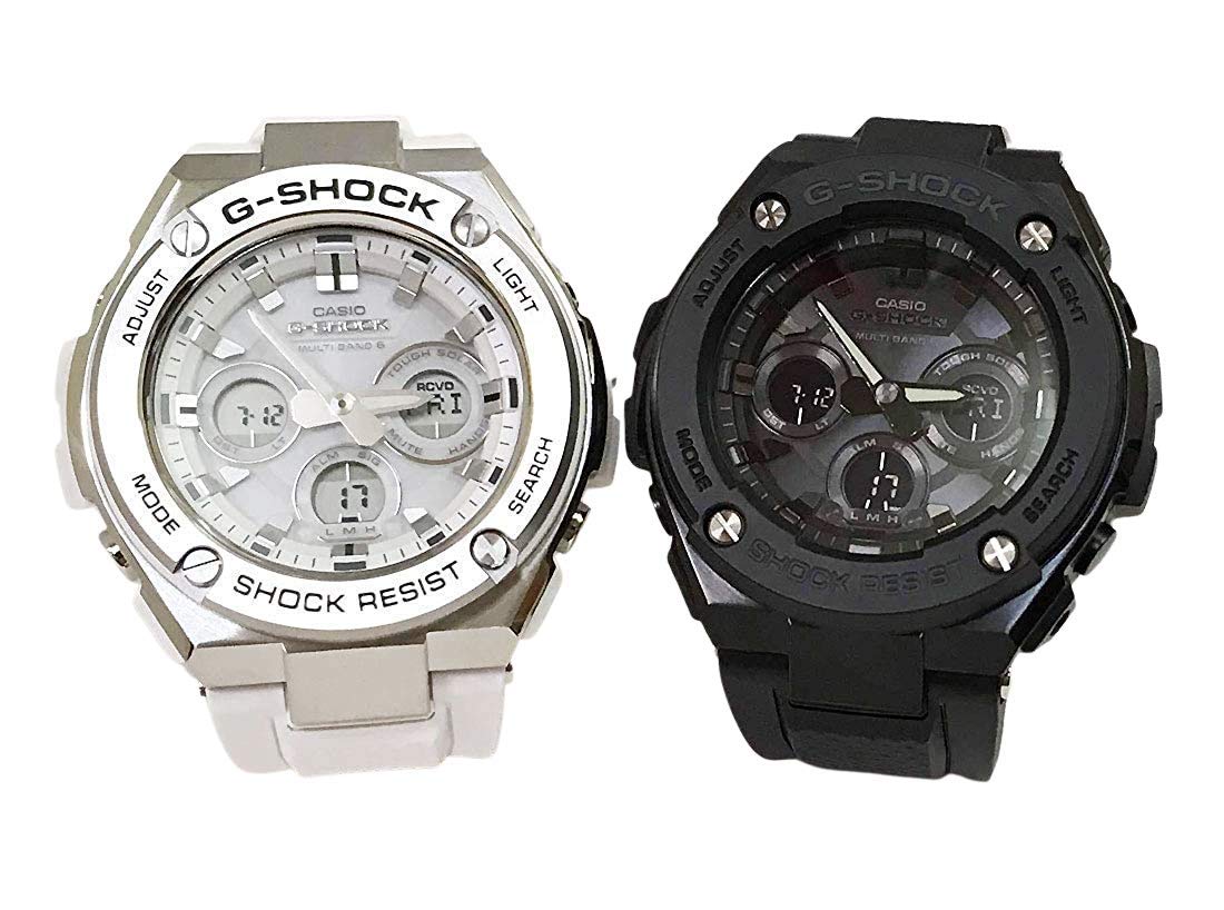 Casio CASIO watch G-SHOCK pair watch genuine pair case set of 2 GST-W310-7AJF GST-W300G-1A1JF
Casio CASIO watch G-SHOCK pair watch genuine pair case set of 2 GST-W310-7AJF GST-W300G-1A1JF