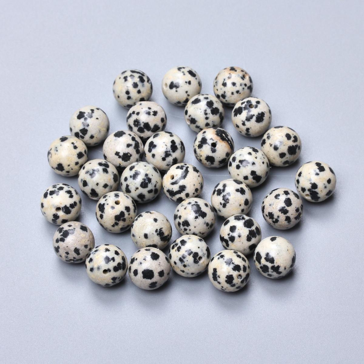 Намистини з натурального каменю Dalmation Jasper 60-20 шт. 4 6 8 10 12 мм використовуються для виготовлення браслетів і намист 8mm
Намистини з натурального каменю Dalmation Jasper 60-20 шт. 4 6 8 10 12 мм використовуються для виготовлення браслетів і намист 8mm