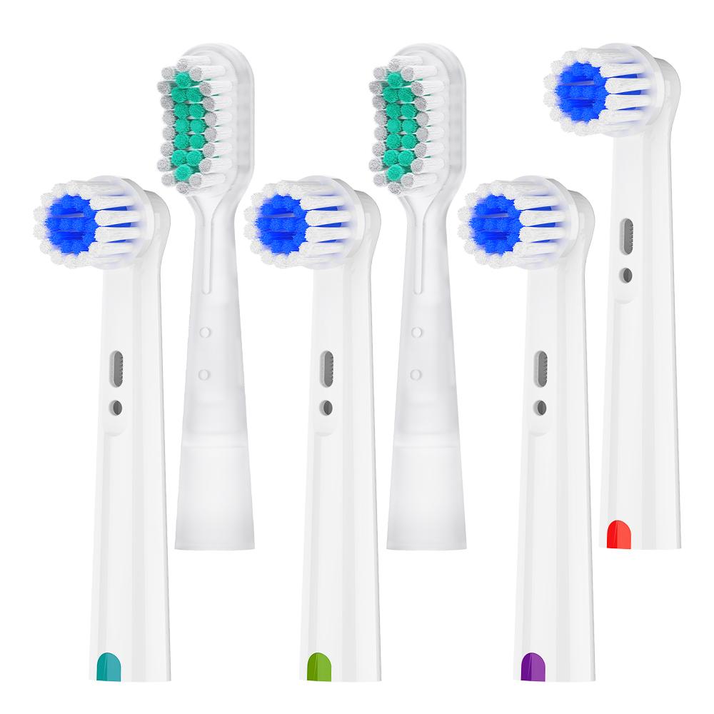 4 Pack Replacement Brush Heads with 2 Pack Oscillation & Vibration Toothbrushes Head, Compatible with Oral B Electric Toothbrush
4 Pack Replacement Brush Heads with 2 Pack Oscillation & Vibration Toothbrushes Head, Compatible with Oral B Electric Toothbrush