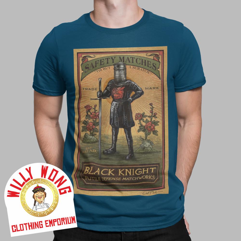 Black Knight Monty Python T-Shirt Retro Movie 70s 80s The Holy Grail Tee Gift Unisex T-Shirt XXL
Black Knight Monty Python T-Shirt Retro Movie 70s 80s The Holy Grail Tee Gift Unisex T-Shirt XXL