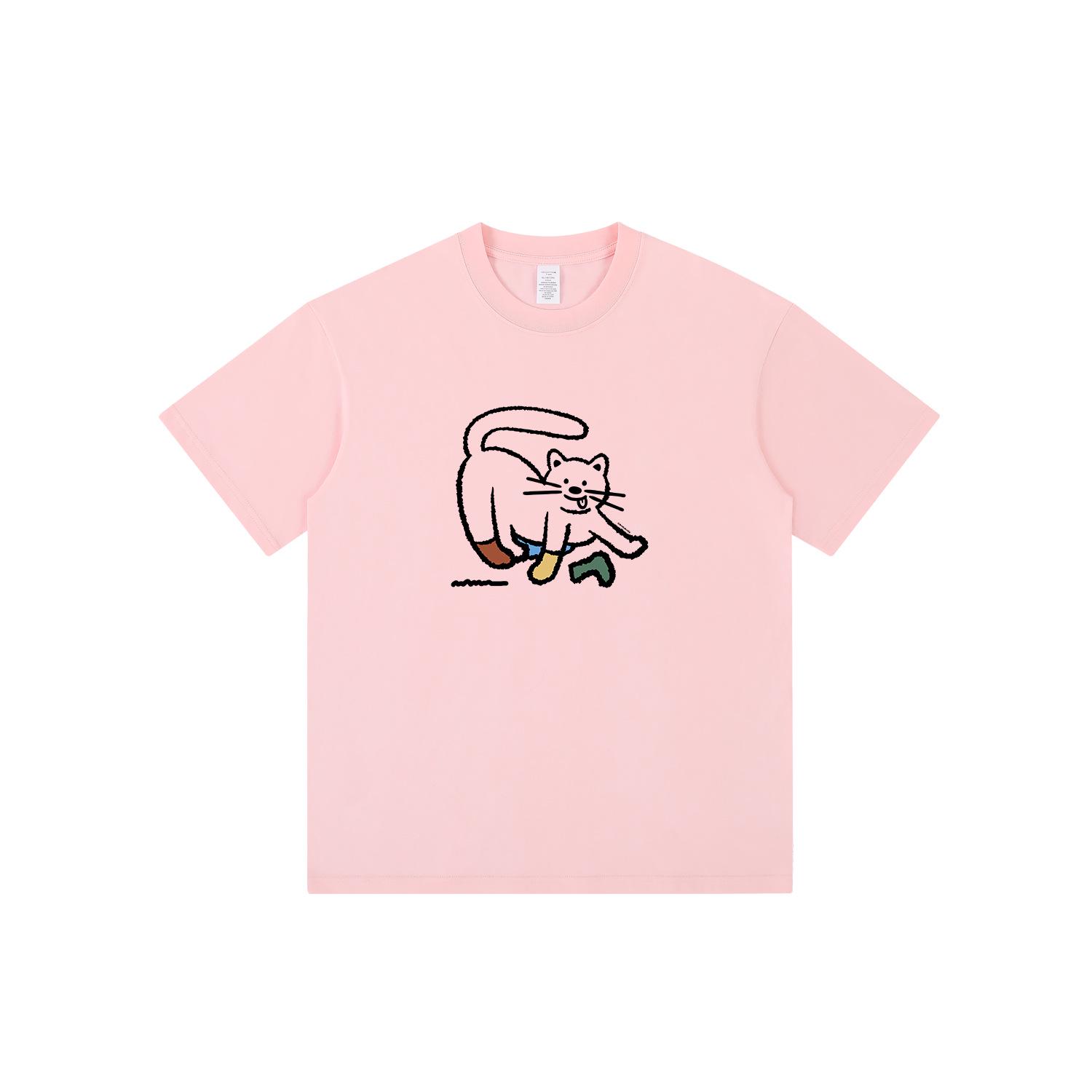 Women s Japanese Kitten Print T-Shirt - Pure Cotton, Short Sleeve, Cute and Loose Fit with Round Neck S
Women s Japanese Kitten Print T-Shirt - Pure Cotton, Short Sleeve, Cute and Loose Fit with Round Neck S