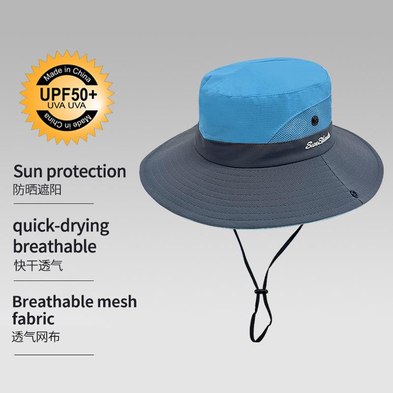 Outdoor men s and women s vacation bucket hat summer big brim visor hat camping mountaineering face cover ponytail sun protection hat M(56-58cm)
Outdoor men s and women s vacation bucket hat summer big brim visor hat camping mountaineering face cover ponytail sun protection hat M(56-58cm)