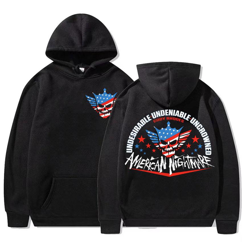 American Nightmare Cody Rhodes Logo Graphic Hoodie Men Women Casual Long Sleeve Sweatshirt Fashion Classic Oversized Hoodies Y2k S
American Nightmare Cody Rhodes Logo Graphic Hoodie Men Women Casual Long Sleeve Sweatshirt Fashion Classic Oversized Hoodies Y2k S