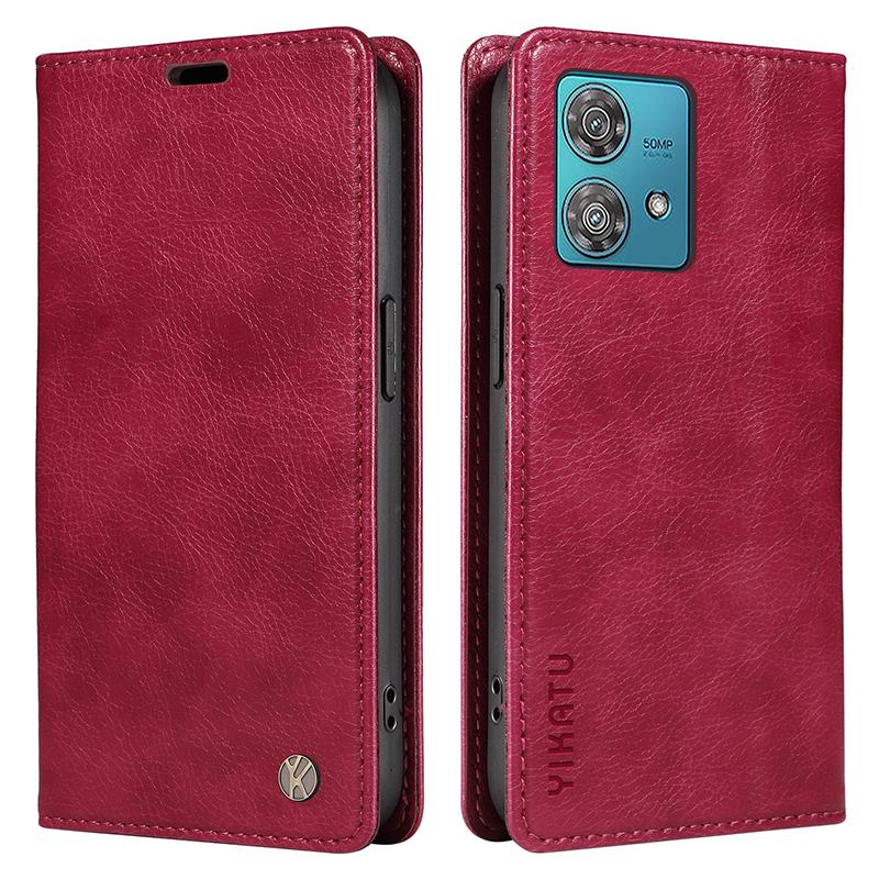 YIKATU YK-006 для Motorola Edge 40 Neo 5G чехол магнитный флип-книжка кожаный чехол-кошелек для телефона Wine Red
YIKATU YK-006 для Motorola Edge 40 Neo 5G чехол магнитный флип-книжка кожаный чехол-кошелек для телефона Wine Red