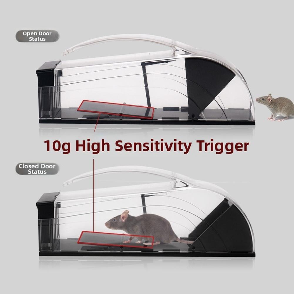 Automatic Flip Trap Animal Catcher For Indoor Use Portable Lightweight Design Reusable Design Sensitive Trigger Pedal China Mainland
Automatic Flip Trap Animal Catcher For Indoor Use Portable Lightweight Design Reusable Design Sensitive Trigger Pedal China Mainland