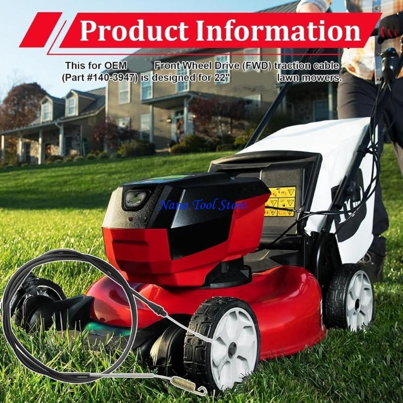 31GJ OEM Standard Replacement Cable Traction System Cable for Self Propelled Lawn Mowers 22 Inch FWD CN
31GJ OEM Standard Replacement Cable Traction System Cable for Self Propelled Lawn Mowers 22 Inch FWD CN