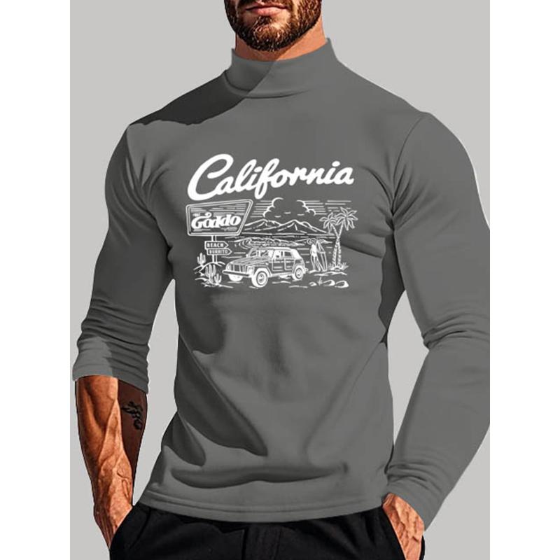 Loose Fit Polyester Men s Mock Neck Long Sleeve, Ideal for Office Casual Looks XXL сірий
Loose Fit Polyester Men s Mock Neck Long Sleeve, Ideal for Office Casual Looks XXL сірий