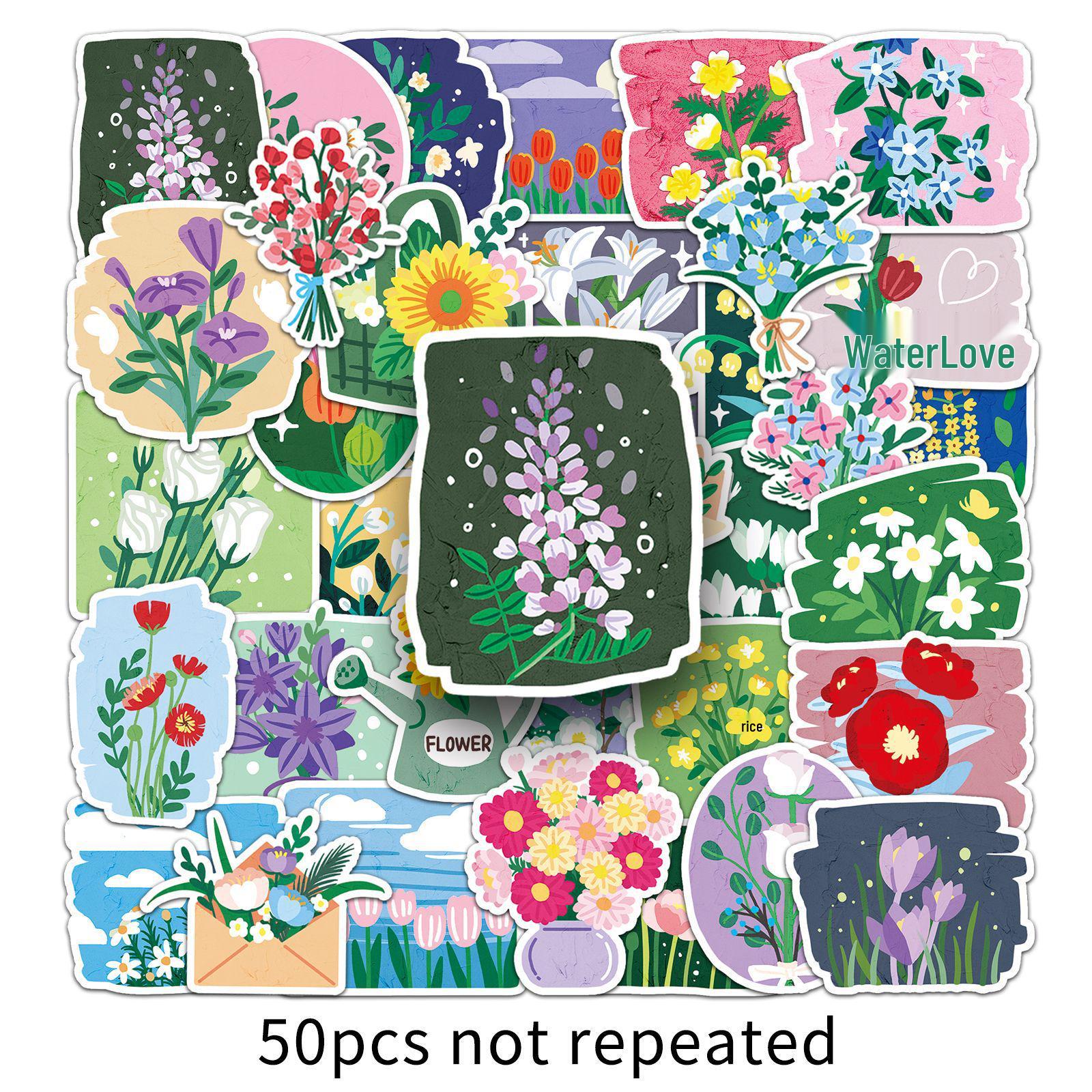 50 Floral Oil Painting Style Stickers for Journals and Cars - Waterproof and Original Cartoon INS Style.
50 Floral Oil Painting Style Stickers for Journals and Cars - Waterproof and Original Cartoon INS Style.