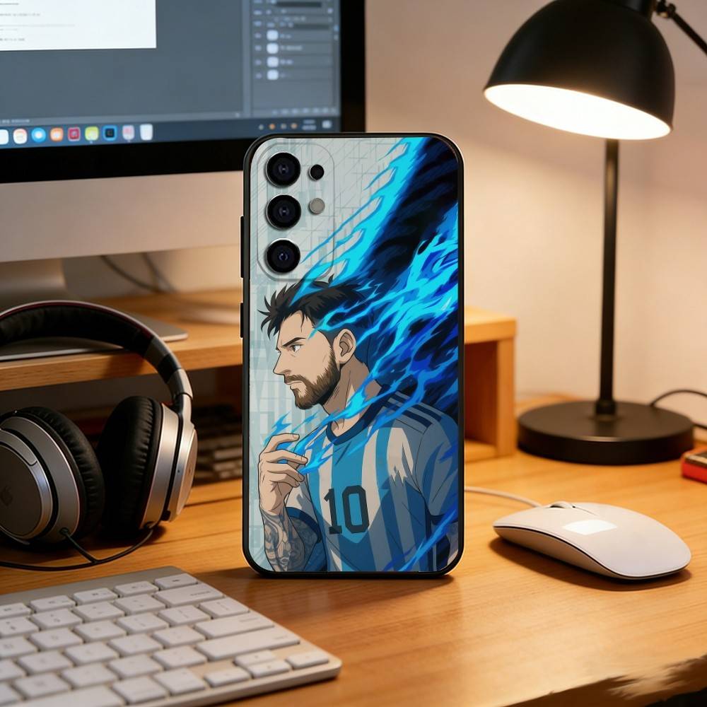 Lionel Messi Phone Case Black Silicone Soft For Samsung S25,S24,S21,S22,S23,S30,Ultra,S20,Plus,Fe,Lite Samsung S22ULTRA5G
Lionel Messi Phone Case Black Silicone Soft For Samsung S25,S24,S21,S22,S23,S30,Ultra,S20,Plus,Fe,Lite Samsung S22ULTRA5G