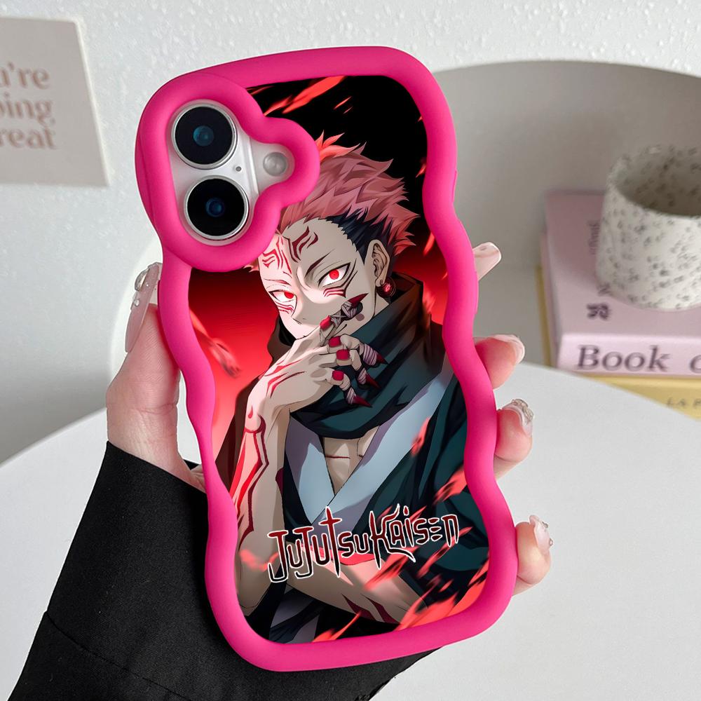 Jujutsu Kaisen Sukuna Mobile Phone Case for iPhone 17 16 15 14 13 12 11 Air Pro Max Plus Wavy Edge TPU Colorful Cover Luxury iPhone17
Jujutsu Kaisen Sukuna Mobile Phone Case for iPhone 17 16 15 14 13 12 11 Air Pro Max Plus Wavy Edge TPU Colorful Cover Luxury iPhone17