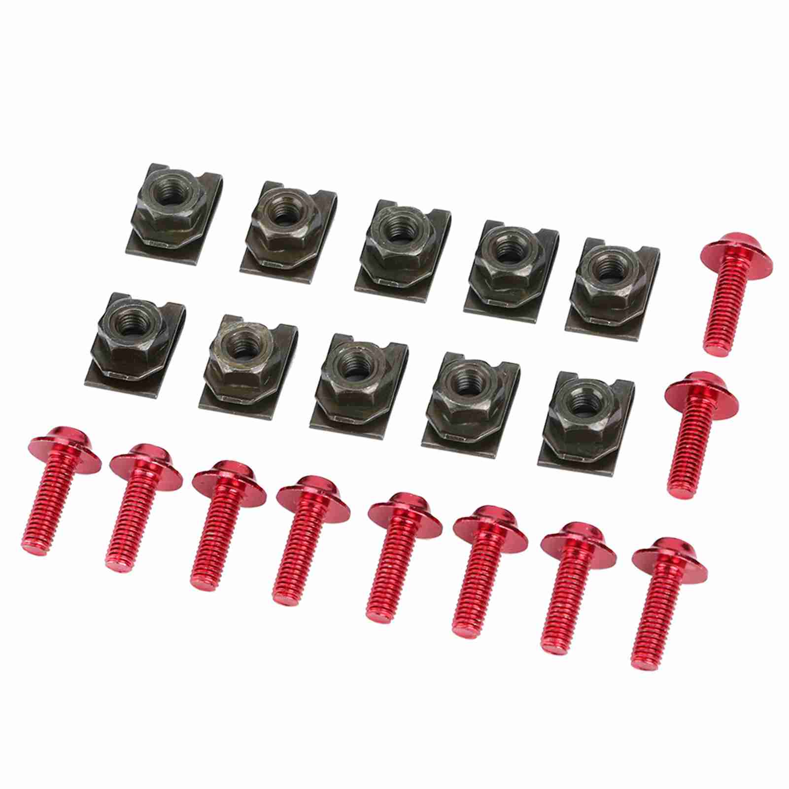 5*16MM Motorcycle Fairing Body Bolt Kit Screw Spire Speed Fastener Clip Nut червоний
5*16MM Motorcycle Fairing Body Bolt Kit Screw Spire Speed Fastener Clip Nut червоний
