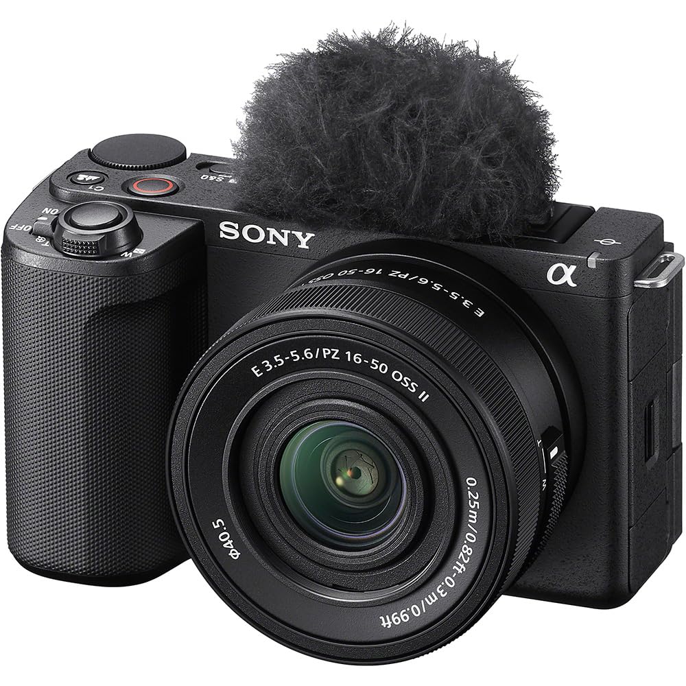Камера SONY Vlog зі змінним об’єктивом VLOGCAM Бездзеркальна камера з одним об’єктивом Power Zoom Lens Kit Вітрове скло в комплекті Чорний BQ APS-C ZV-E10M2 (Включено
Камера SONY Vlog зі змінним об’єктивом VLOGCAM Бездзеркальна камера з одним об’єктивом Power Zoom Lens Kit Вітрове скло в комплекті Чорний BQ APS-C ZV-E10M2 (Включено