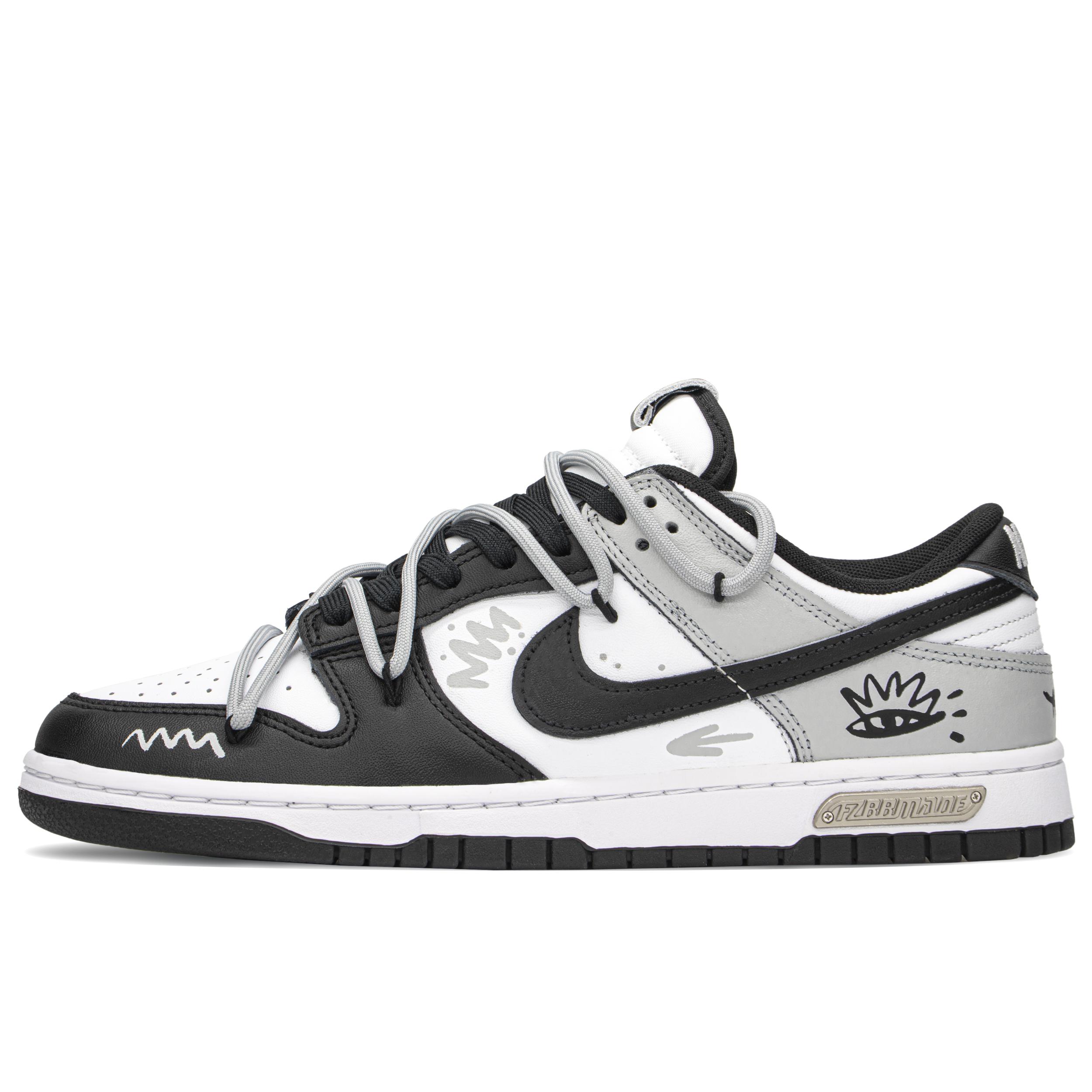 Nike Dunk Low top Skateboard Shoes Unisex Black White Gray DD1391-100(TeamA-) 44.5
Nike Dunk Low top Skateboard Shoes Unisex Black White Gray DD1391-100(TeamA-) 44.5