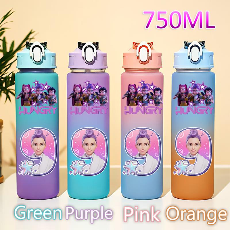 Demon Hunters Water Cup Gourde Letters A-Z Gradient Bottle Mira Zoey Rumi Huntrix Drinking Gift 750ML KPOP HUNTR X Kid Friendly Entertaining Fun Play Orange
Demon Hunters Water Cup Gourde Letters A-Z Gradient Bottle Mira Zoey Rumi Huntrix Drinking Gift 750ML KPOP HUNTR X Kid Friendly Entertaining Fun Play Orange