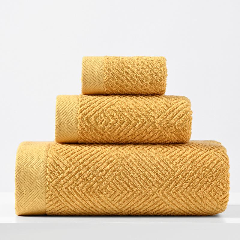 Soft Absorbent Long-Staple Cotton Bath Towel Set - Thickened, Plain Color, for Adults 35*35cm (50g)
Soft Absorbent Long-Staple Cotton Bath Towel Set - Thickened, Plain Color, for Adults 35*35cm (50g)