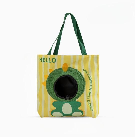 Pet Handbag Breathable Cat Carrier Bag Portable Canvas Puppy Travel Bag with Hole Cartoon Pet Carrying Bag Walking Pets
Pet Handbag Breathable Cat Carrier Bag Portable Canvas Puppy Travel Bag with Hole Cartoon Pet Carrying Bag Walking Pets