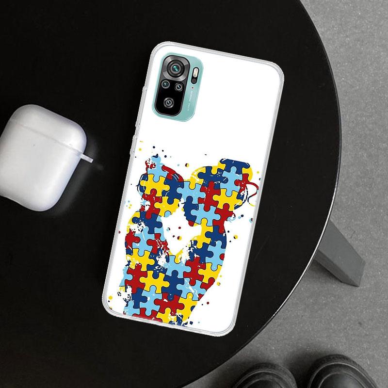 Autism Support Puzzle Phone Case Cover for Xiaomi Redmi Note 15 14 13 12 11 Pro Plus 14S 12S 11S 11T 11E 10S 10 Customized Funda Note 12 Pro Plus
Autism Support Puzzle Phone Case Cover for Xiaomi Redmi Note 15 14 13 12 11 Pro Plus 14S 12S 11S 11T 11E 10S 10 Customized Funda Note 12 Pro Plus