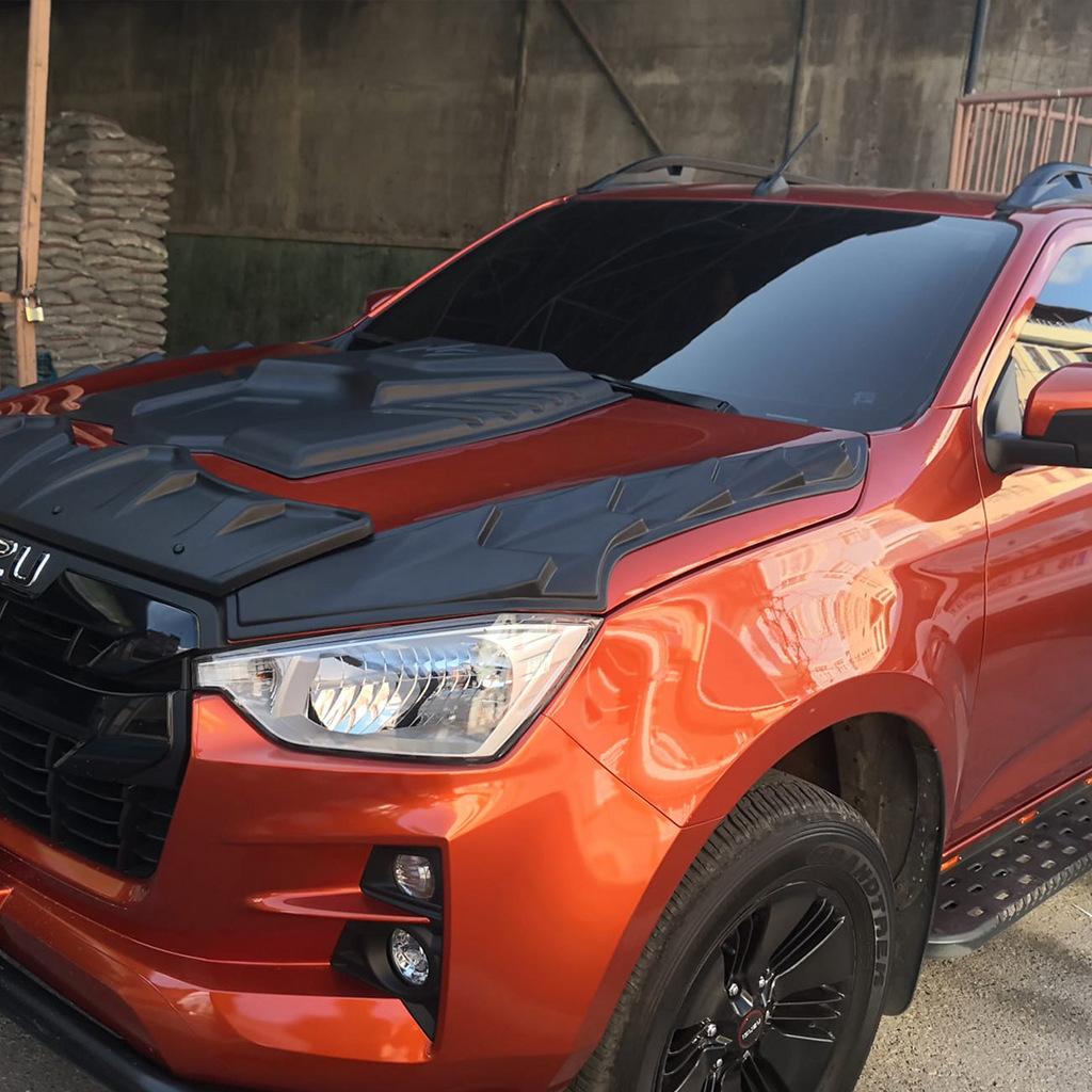 Hood trim (ABS) for Isuzu D-Max 2019- 
Hood trim (ABS) for Isuzu D-Max 2019-