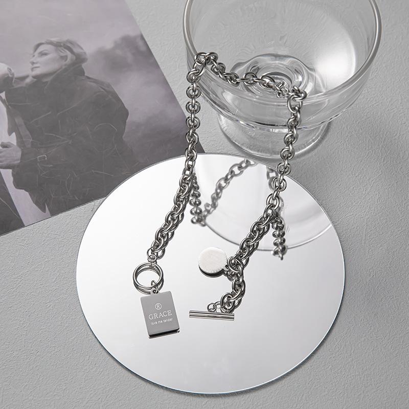 New necklace girls love collarbone chain sweet and cool versatile niche neck chain decoration trendy accessories
New necklace girls love collarbone chain sweet and cool versatile niche neck chain decoration trendy accessories