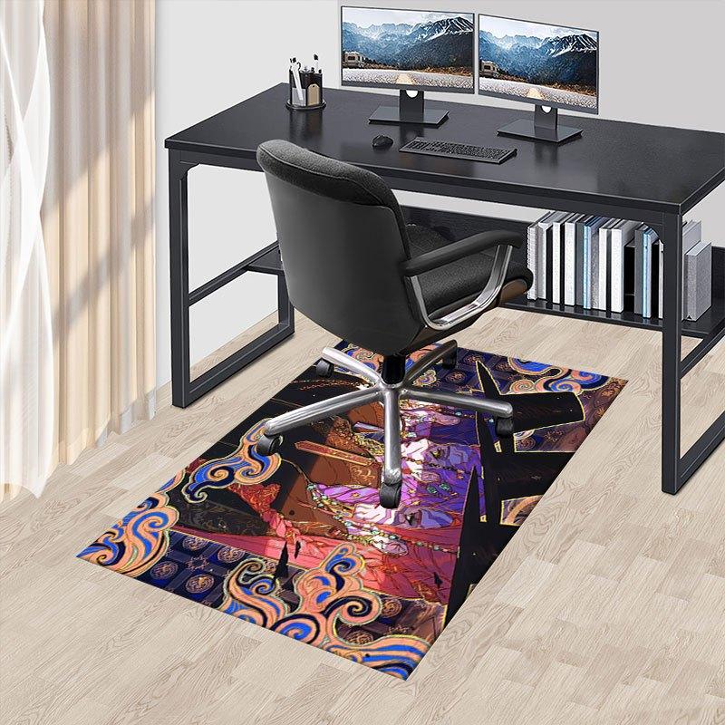 Exquisite Traditional Chinese Style Silk Scarf with Intricate Patterns Offic Chair Mat, K-pop Theme Carpet, Non-slip, Soft and Durable Leis 60cm by 90cm
Exquisite Traditional Chinese Style Silk Scarf with Intricate Patterns Offic Chair Mat, K-pop Theme Carpet, Non-slip, Soft and Durable Leis 60cm by 90cm