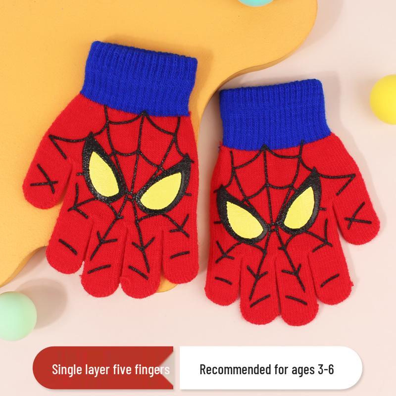 Kids Cartoon Christmas Knitted Gloves - Split-Finger Design for Girls and Boys
Kids Cartoon Christmas Knitted Gloves - Split-Finger Design for Girls and Boys
