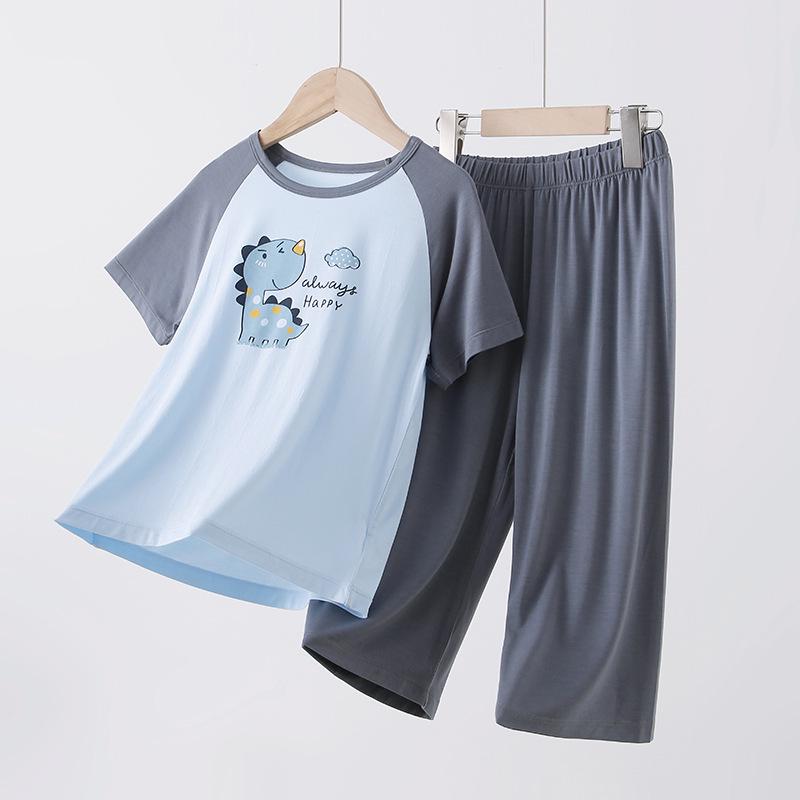 2025 Мультямные Модальные Пижамы с Длинным Рукавом для Мальчиков - Весенне-Летний Комплект для Дома 120 (For 110-120cm/40-50 lbs)
2025 Мультямные Модальные Пижамы с Длинным Рукавом для Мальчиков - Весенне-Летний Комплект для Дома 120 (For 110-120cm/40-50 lbs)