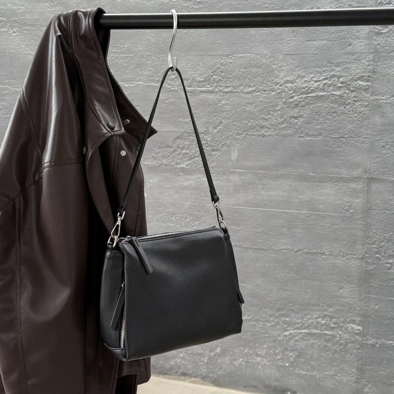 Advanced Retro Single Shoulder Armpit Bag Soft Leather Genuine Women s Top Layer Cowhide Natural Drop 26x13x20 чорний
Advanced Retro Single Shoulder Armpit Bag Soft Leather Genuine Women s Top Layer Cowhide Natural Drop 26x13x20 чорний
