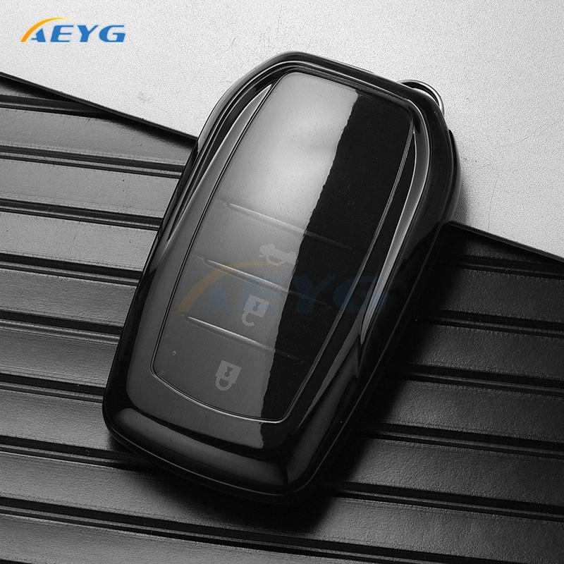 TPU Car Key Case Cover Shell Fob For Toyota CHR Hilux Fortuner Land Cruiser 200 Camry Corolla Crown RAV4 Highland Key Chain чорний
TPU Car Key Case Cover Shell Fob For Toyota CHR Hilux Fortuner Land Cruiser 200 Camry Corolla Crown RAV4 Highland Key Chain чорний