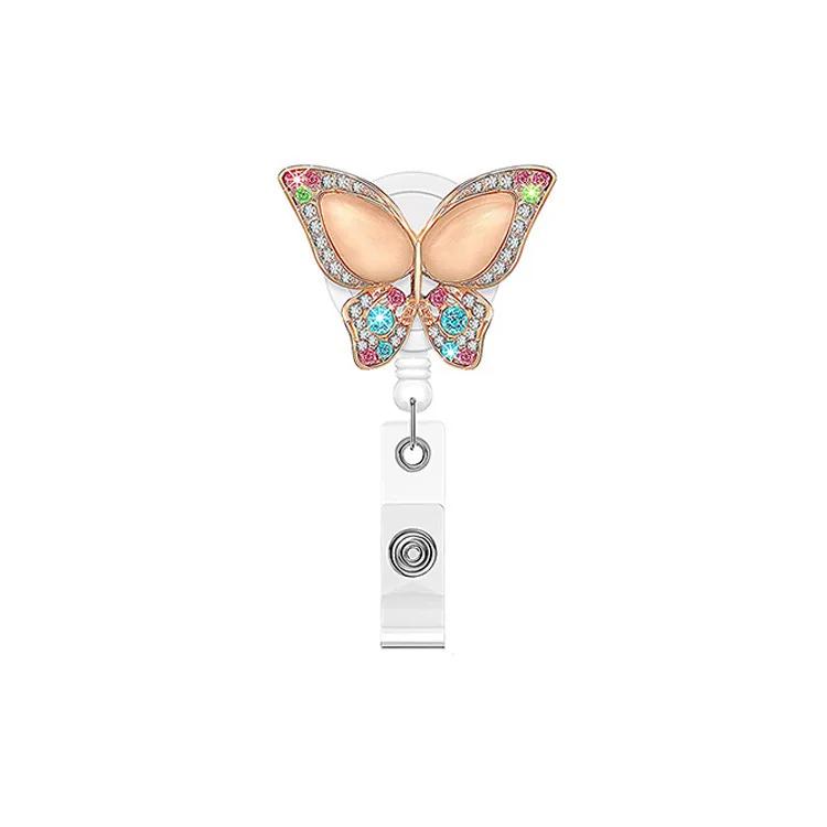 Diamond Owl Butterfly Rhinestone Metal Ornament Easy-pull Certificate Badge Holder Porta Credencial Id Card Holder Landyard
Diamond Owl Butterfly Rhinestone Metal Ornament Easy-pull Certificate Badge Holder Porta Credencial Id Card Holder Landyard